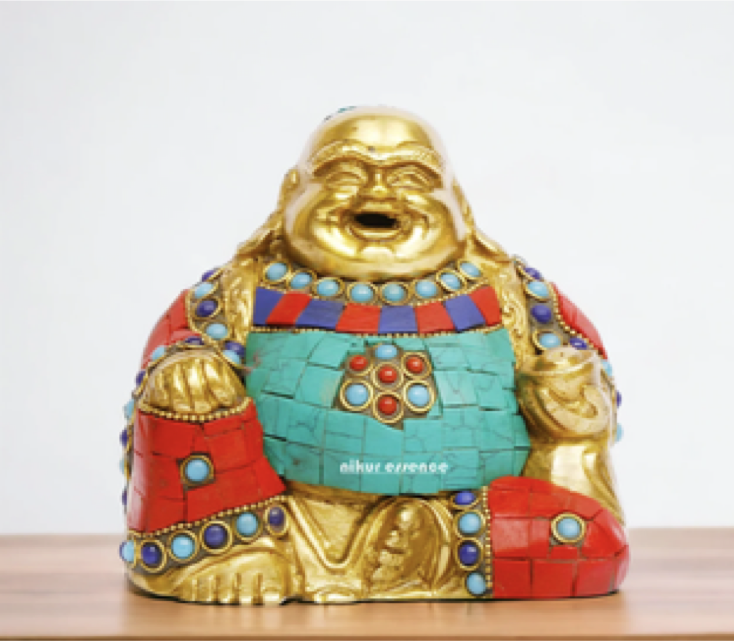 Buddha statue in brass